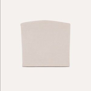 New Aritzia Wilfred Free tube top in nude
